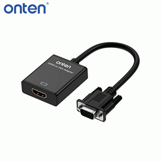 Onten OTN-5138S VGA To HDMI Converter with Audio