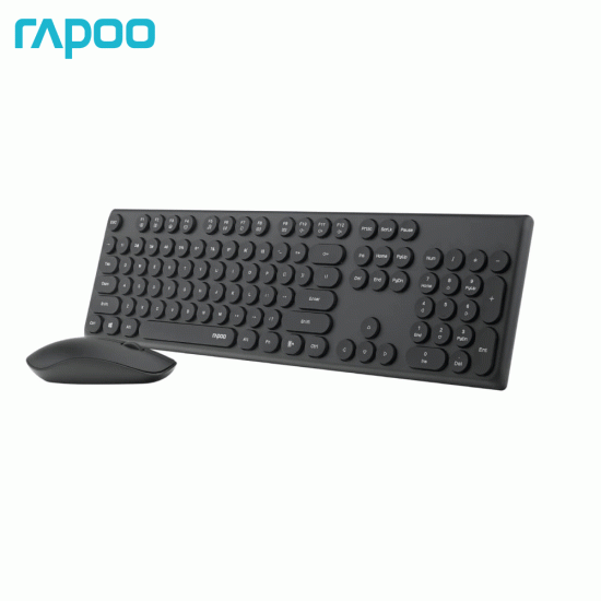 Rapoo X260S Wireless Optical Mouse + Keyboard