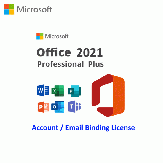 Microsoft Office 2021 Professional Plus Bind (Full Box  Life Time)