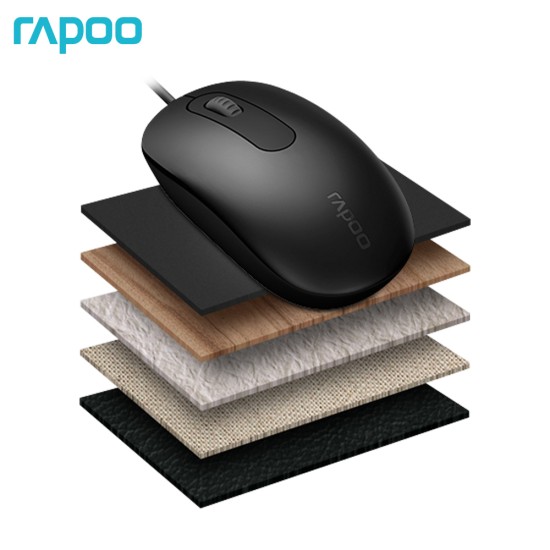 Rapoo N200 Wired Ambidextrous Mouse