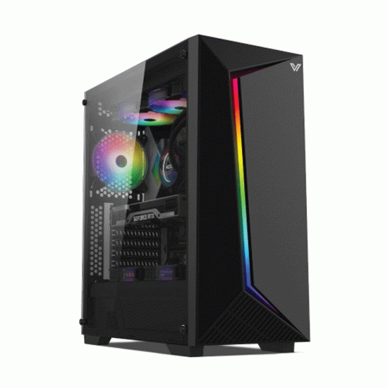 Gaming & Design Clone i5-12400F / 16GB / 256GB SSD / 1TB / H610 / RTX3050 / 8GB / Gaming Case