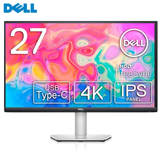 Dell S2722QC 27" UHD 4K IPS, Monitor 