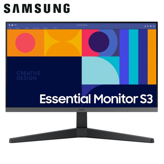 SAMSUNG 24" LS24C310EAEXXT Full HD, IPS, 75Hz, Monitor 