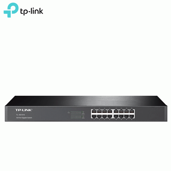 TP-LINK TL-SG1016​​​​ 16-Port Gigabit Rackmount Switch