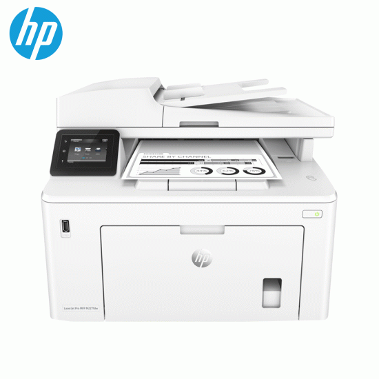 HP LaserJet Pro MFP M227FDW A4 B&W Printer  (Print, Copy, Scan, Fax, Auto Duplex/ Wi-Fi) 