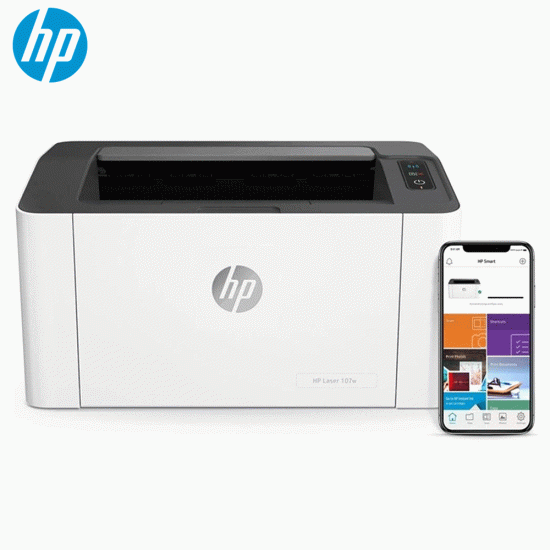 HP Laserjet M107W A4 Mono Laser Printer (Only Print/ Wi-Fi ) 