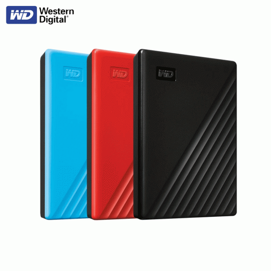 WD My Passport External HDD 2TB USB 3.2