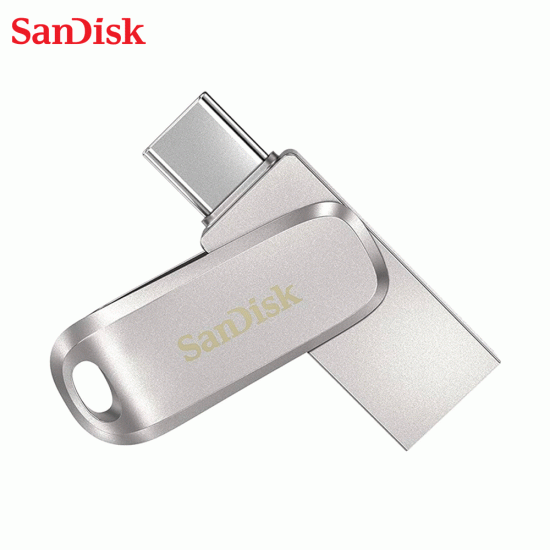 SanDisk Ultra Dual Drive Luxe USB Type-C Flash Drive 64GB