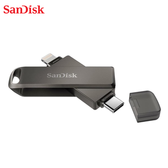 SanDisk Iphone Flash iXpand Luxe 256GB Lightning + Type C