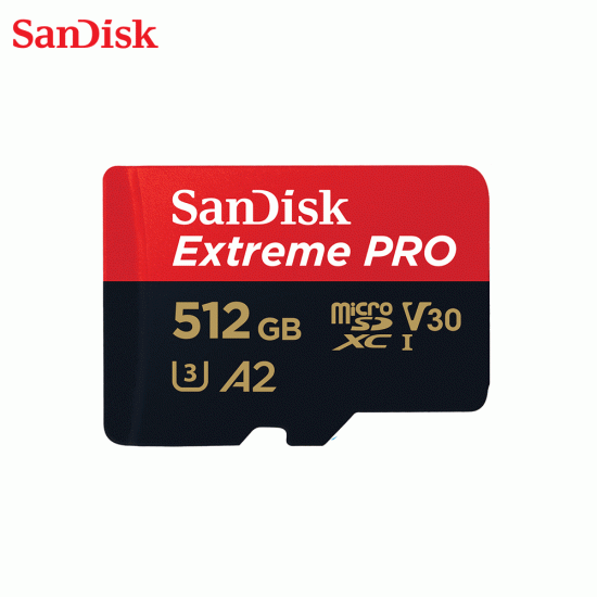 SanDisk Extreme Pro microSD 200MB/s 4K 512GB