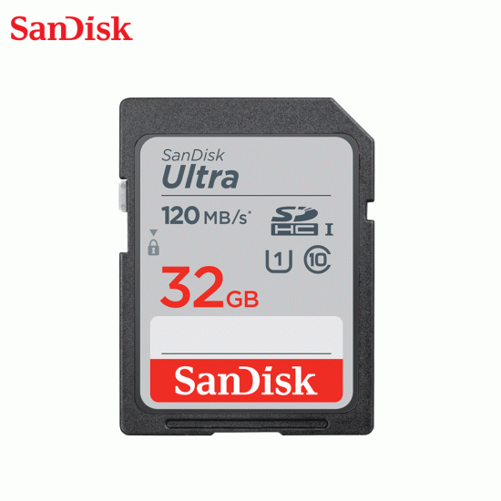 SanDisk Ultra SD 120MB/s 32GB