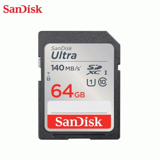 SanDisk Ultra SD 140MB/s 64GB