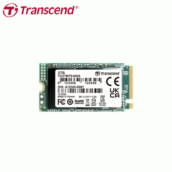 Transcend MTE400S 2TB PCiE Gen3x4 2242