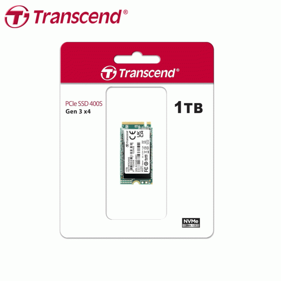 Transcend MTE400S 1TB PCiE Gen3x4 2242