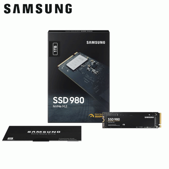 SAMSUNG 980 PCiE 3.0 NVMe M.2 SSD 1TB