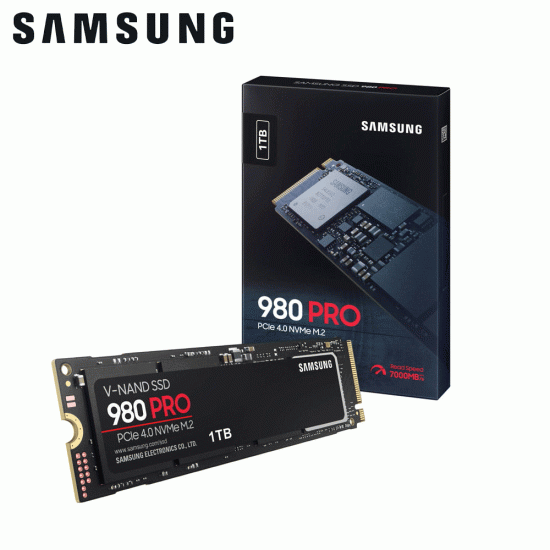 SAMSUNG 980 Pro PCiE 4.0 NVMe M.2 SSD 1TB