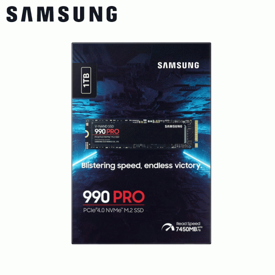 SAMSUNG 990 Pro PCiE 4.0 NVMe M.2 SSD 1TB