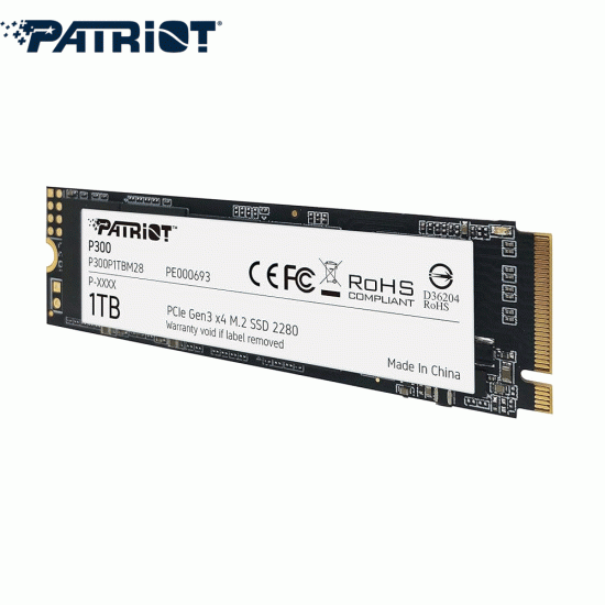 Patriot P300 SSD 1TB PCiE Gen3x4 2280