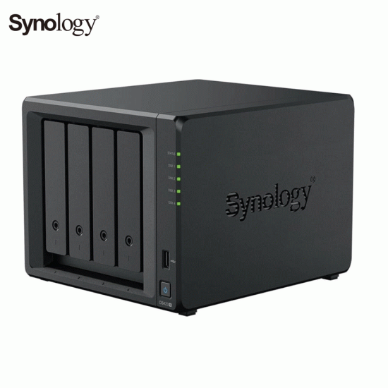 Synology DiskStation DS423+ 4-bay NAS, RAM 2GB (up to 6GB),Built-in M.2 Drive 2Slots